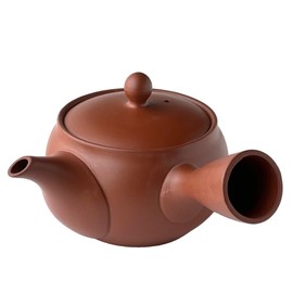Landscape.com Tokoname Ware Teapot, 221s, Vermilion Mud, 10.1 fl oz (300 ml), Made in Japan