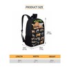 Bloomprint Lion Cheetah Panda Tiger Print Kids Backpack for Boys