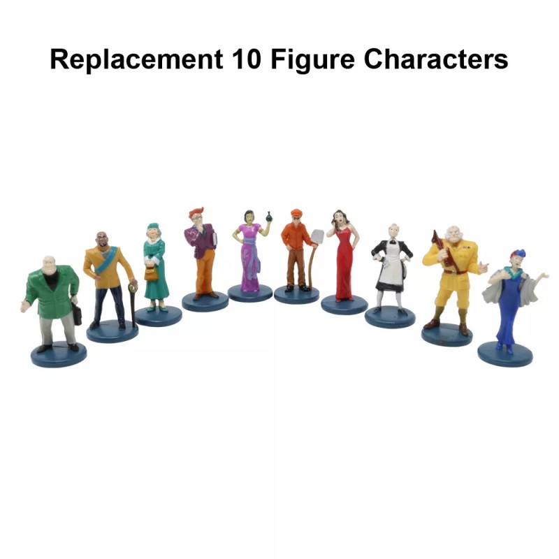 Hasbro Replacement Parts for Hasbro Clue Game - Includes 10