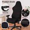 Biunnru Stretchable Gaming Chair Cover Set - Universal Fit for