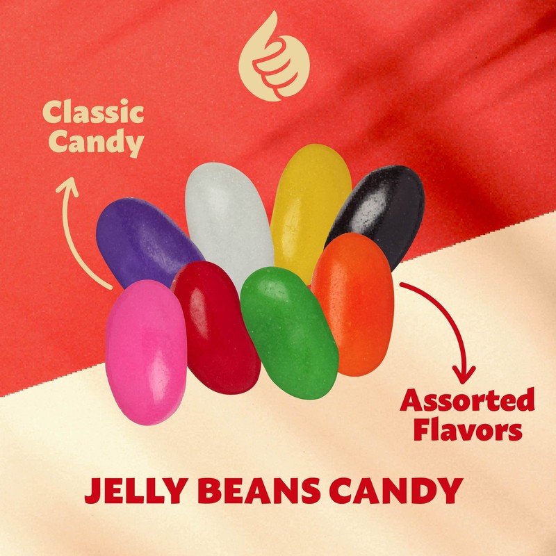 Jelly Beans | 2-Pound Bag | Assorted Flavors | Classic