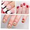 SUPVOX 12pcs Alloy Bee Nail Charms Cute DIY Nail Art