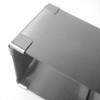TAMUME Square-Shaped Adjustable and Rectractable Stainless Steel Baking Mould with
