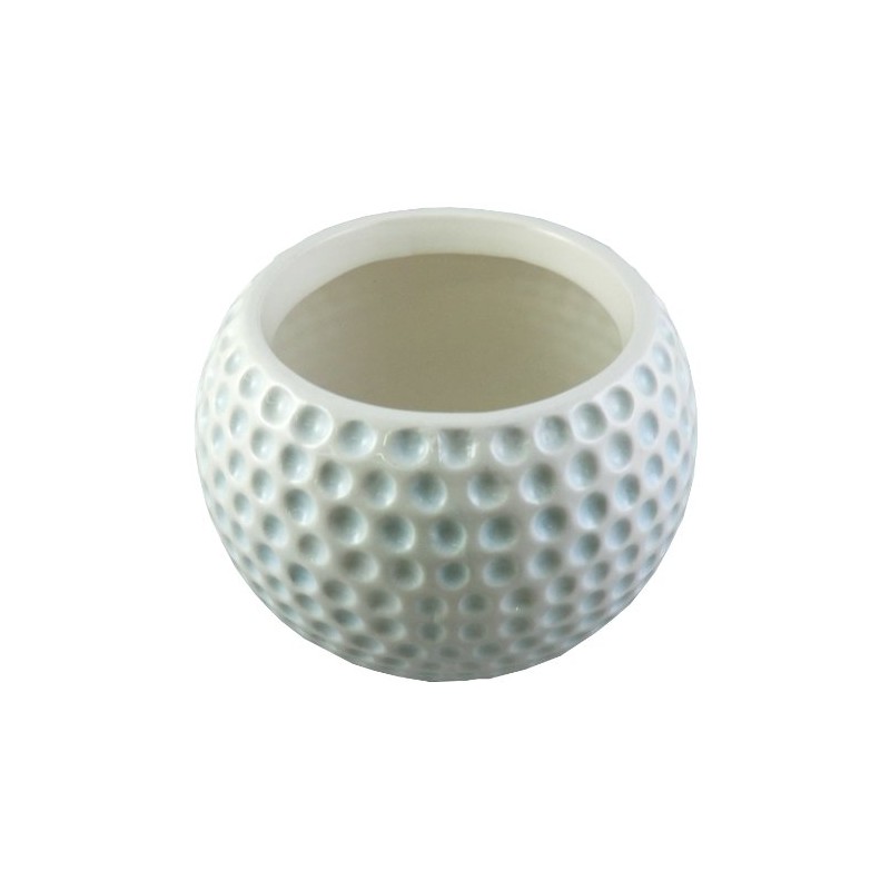 Accents & Occasions Ceramic Golf Ball Planter or Flower Arrangement