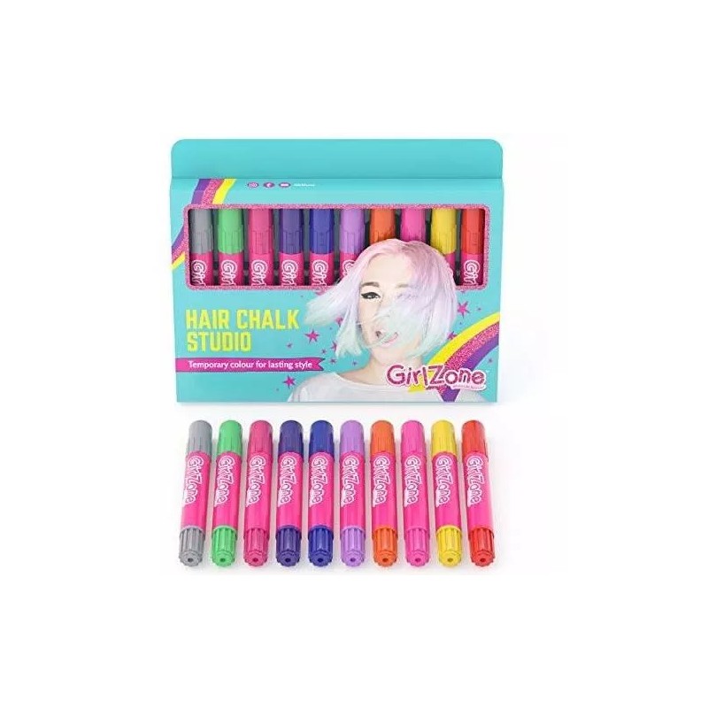 GirlZone Tinte Temporal Girlzone De Cabello Para Niñas