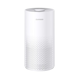 CUCKOO True HEPA Air Purifier Bundle with Extra Filter, Up to 456 sq. ft., 3-Stage Filter with H13 HEPA and Activated Carbon, Small Air Purifiers for Home Bedroom, White (CAC-I0510FW)