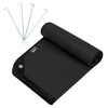 Endothermic Coating:LYN All-Weather Heavy Duty Solar Emergency Survival Blanket-Black,Reflective Space
