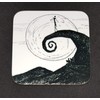 Nightmare Before Christmas coasters from Original Artwork by NJP Pastel