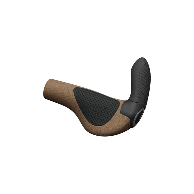 Ergon GP3-L Evo BioKork Ergo E-Bike MTB Bicycle Grips Brown/Black