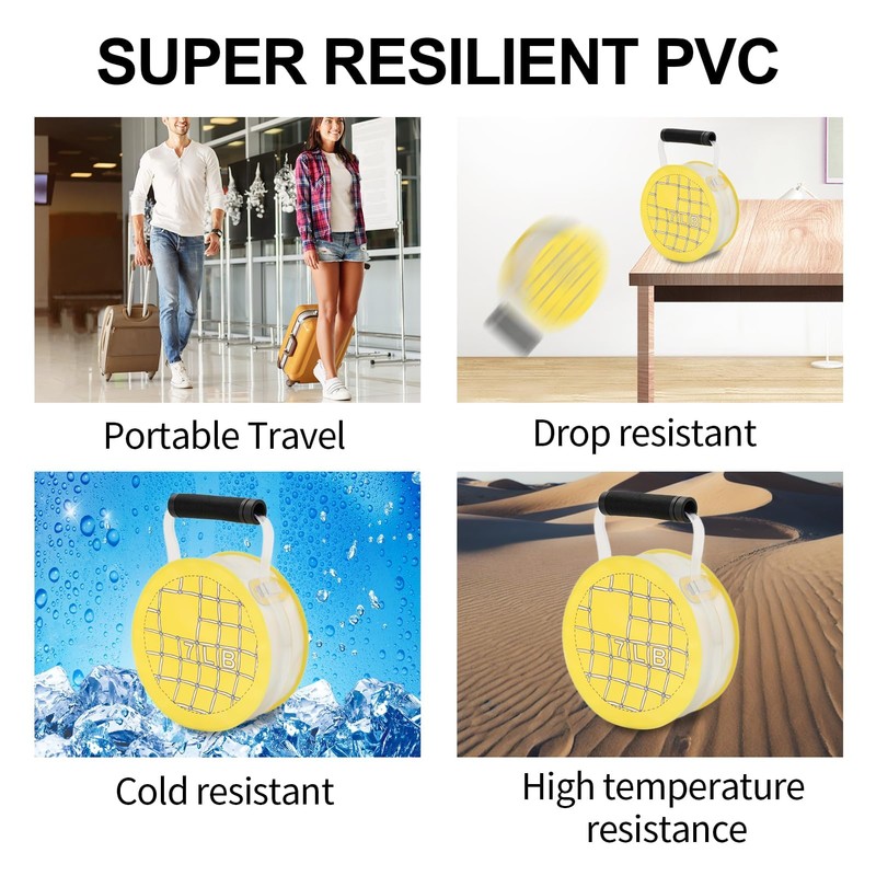 DEIRIS 2-in-1 Hand Weight Kettlebell for Her,7lbs Adjustable Soft Weights,Stylish