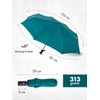UK-UNIQUE Windproof Travel Umbrella - Compact, Light, Automatic, Strong and