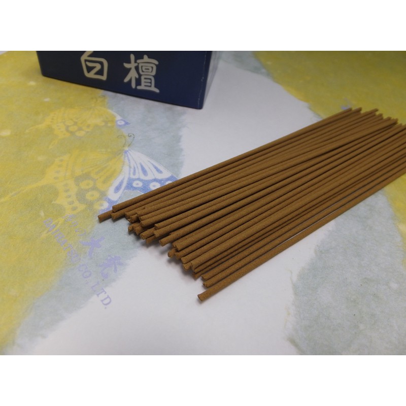 Large Incense Incense Lucky Lucky Sandalwood, Rose Stuffed (Length Approx.