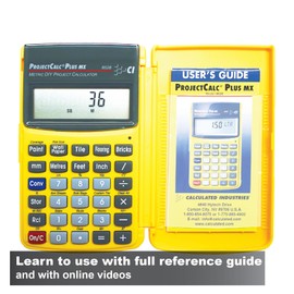 Calculated Industries 8528 Metric Do-It-Yourself Calculator Small