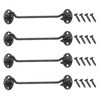 M METERXITY 4-Pack Hook and Eye Latch for Door 6