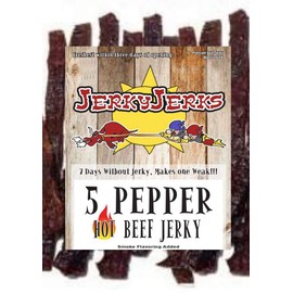 5 Pepper Extreme Hot Scorpion Jerky 7oz