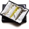 Guento Airus 3pc Mens Tie Bar Clip for Regular Necktie,