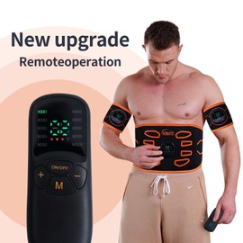 PONATO Electronic Muscle Stimulator, Abdominal Muscles Strengthen for Men and Women