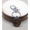 Key Ring / Bag Jewellery Hindu God Shiva Buddhist Silver