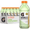 Gatorade Rapid Rehydration Electrolyte Beverage, Lime Cucumber, 20oz Bottles (12