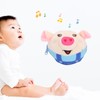 Jumping Plush Toy Remote Control Ball Baby Talking Learning Toy