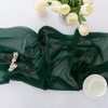 CHUQING Table runner chiffon, dark green, in green, table runner,