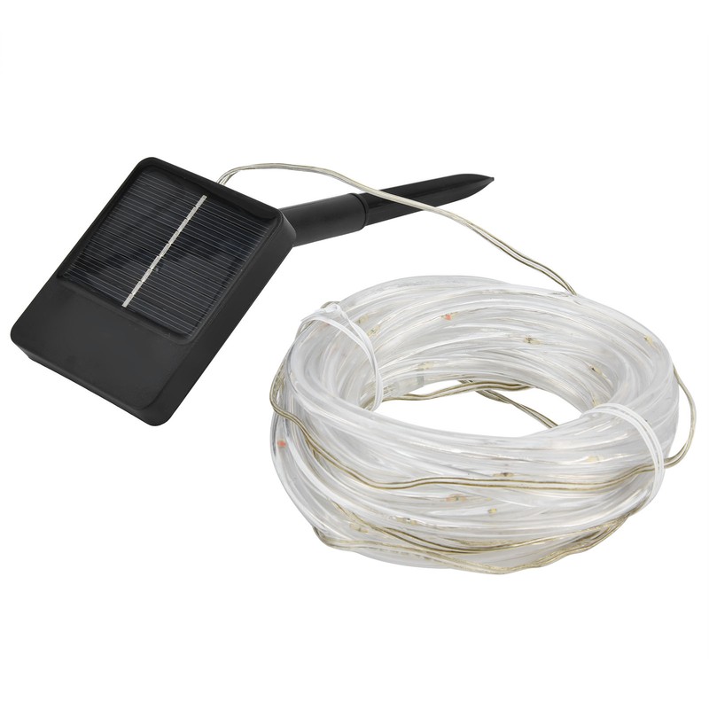 Solar String Light 7m 50LEDs Solar Tube Light Outdoor Waterproof