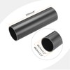 MECCANIXITY 2.5 Inch PVC Rigid Tube Round Pipe Hardware Tubing