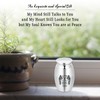 QGJNSGC Small Keepsake Urns for Human Mini Cremation Urn for