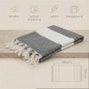 100% Cotton Hammam Towel 180 x 100 cm - Sauna