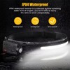 Headlamp Rechargeable, 230° Wide Beam Head Lamp LED with Motion