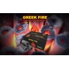 Greek Fire charcoal briquettes