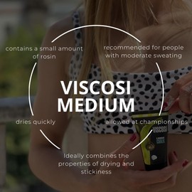 Pole Grip: Liquid Chalk (VISCOSI Medium) 40ml 2-Pack - Premium Gym Chalk, Firm Grip for Pole Dance, Aerial silks. Pole Grip Aid, Pole Dancing Chalk, Climbing Chalk, lifting chalk