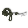 Dinalu Key Ring with Lanyard for Key Rings with Carabiner