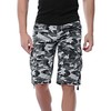 AOYOG Men's Camo Cargo Shorts Cotton