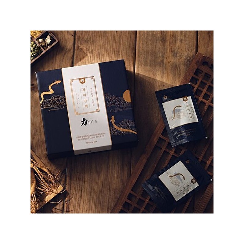 힘가네 힘가네 장어진액 1박스(100mlx10포) Himgane Himgane Grilled Eel Extract 1