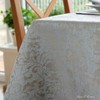 Linen & Cotton Jacquard Damask Tablecloth Fabric Cervo - 100%