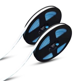 ShaMyiuCnz 12m Gap Tape Black Tile Gap Tape Mildewproof Gap Tape for Ceiling Stove Sink Tile Edge Wall Corner Baseboard Floor(Black and White) (White)