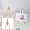 JUHUA 4 Pcs Mini Easel, Mini Small Easels Stand, Table