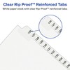 Avery Legal Dividers, Standard Collated Sets, Letter Size, Side Tabs,