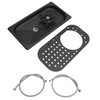 Diydeg Pitcher Rinser, Stainless Steel Countertop Cup Washer Spray Rinser,