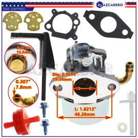 Carburetor For Husqvarna 700 DRT 960930004-02 Tiller w/ BS 122002