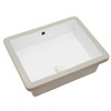 Rectangle Bathroom Sink Undermount - Lordear 18'' Undermount Vessel Sink