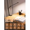C-J-W LED Desk Light, Clip Lighting, Stand, Desk Clip, Bedroom,