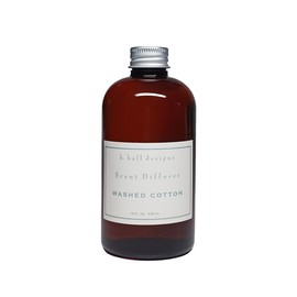 K. Hall Designs Washed Cotton Scent Diffuser Oil Refill 8 oz