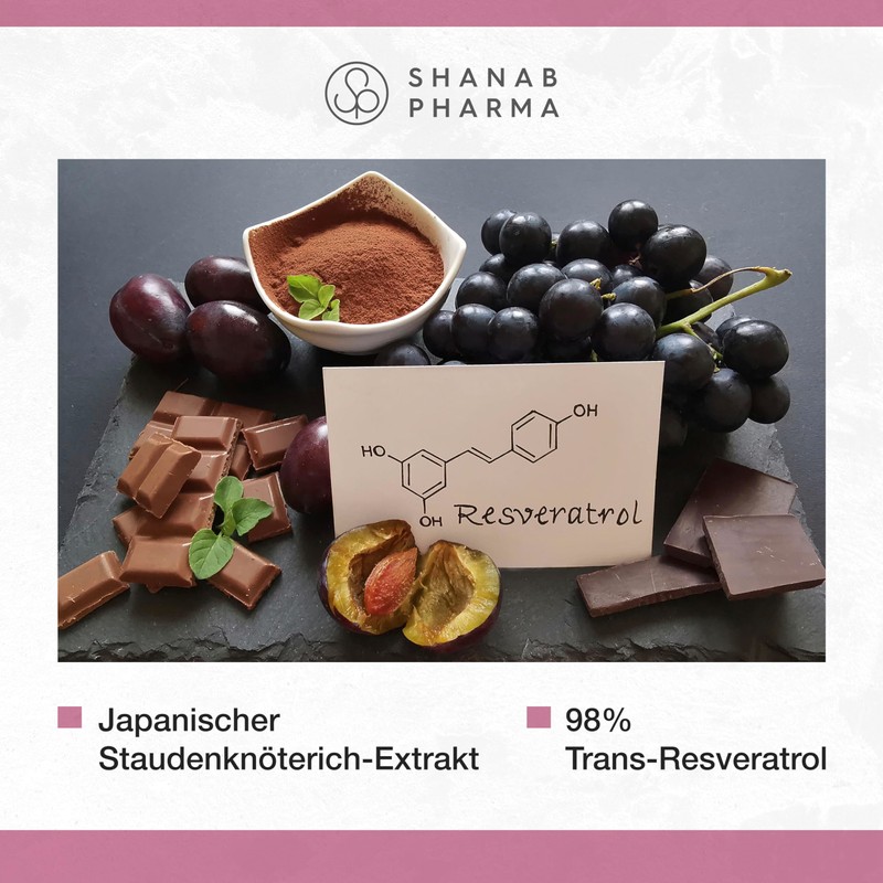 Resveratrol Pure +98% | Cuspidatum Extract from Japan. Knotweed |