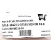 (5) 5/16-18x2 Stainless Steel Elevator Bolt Square Neck (1-3/16 Diameter
