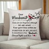 Aconesong Husband Memorial Gifts Sympathy Gift Bereavement Cushion Cover Gift