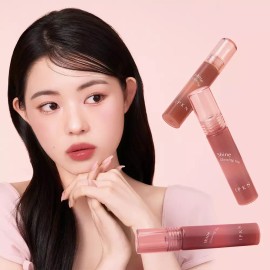 Ipkeun 입큰 샤인 글로잉 틴트 3종 택 / 촉촉한 립케어+선명한컬러 [1호 러디레드] Ipkun Shine Glowing Tint 3 Types Selection / Moisturizing Lip Care + Vivid Color [No. 1 Rudy Red]