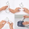 Ash Concept H Tag DH-021-WH Body Wash Towel, Handy, White