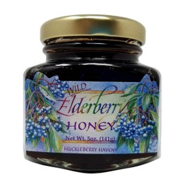 Taste The Wilderness Wild Elderberry Honey 5 oz